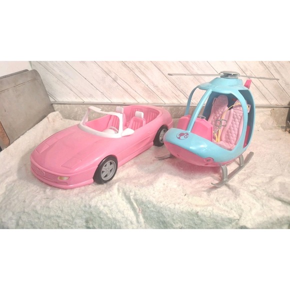 Mattel Other - Barbie Helicopter Dreamhouse Adventures Spinning Rotor 2018 & 1996 Convertible